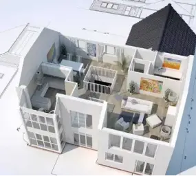 3D real estate rendering services