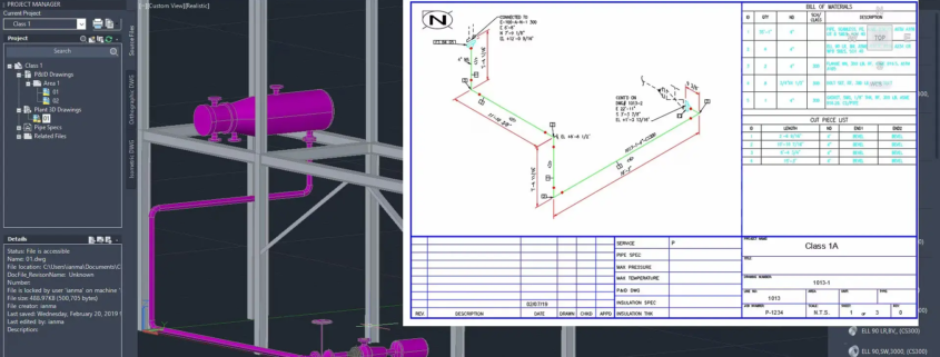 AutoCAD Plant 3D Toolset