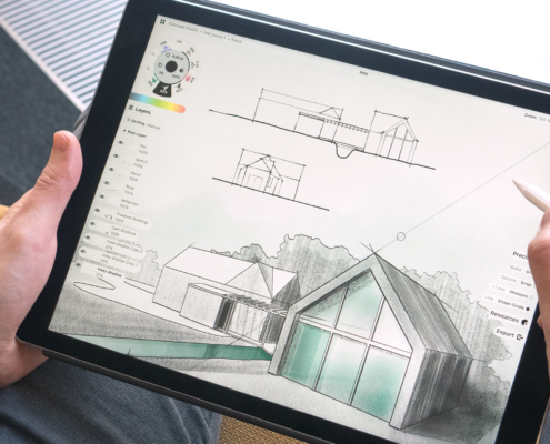 Sketch files to CAD