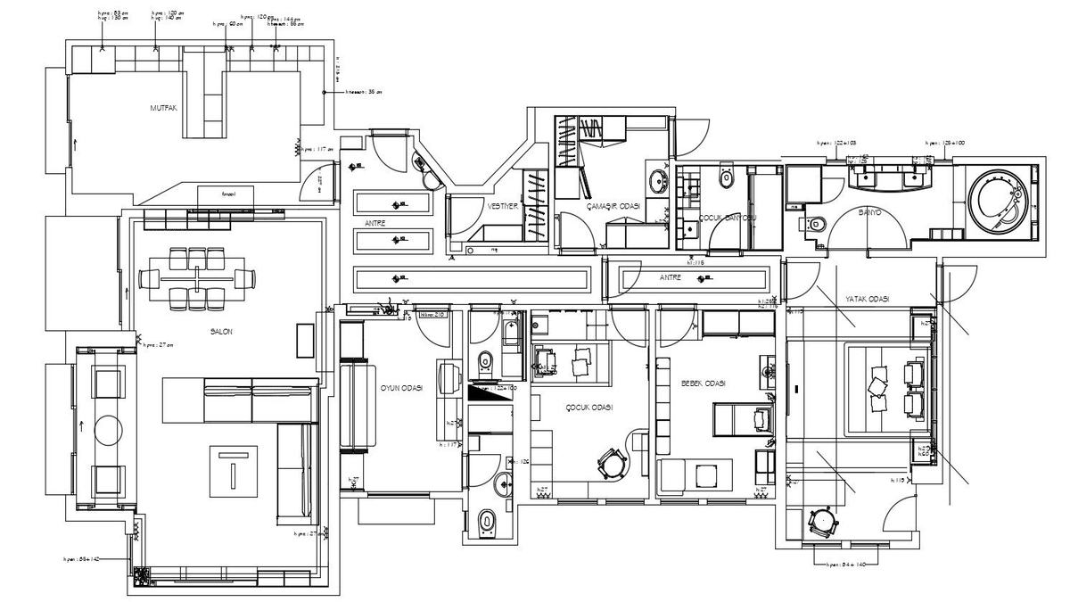 Fixture & Furniture Layouts