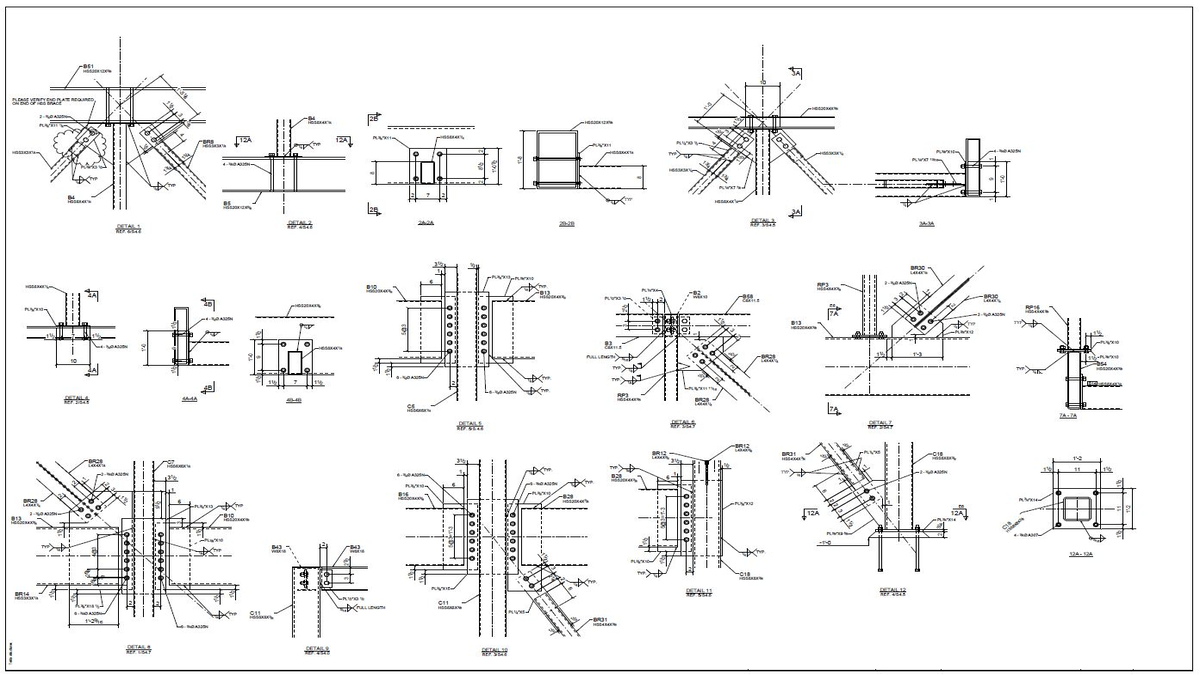 Structural Steel Connection Detailing