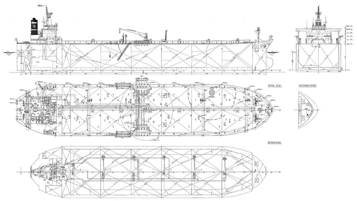 Vessel Structural Drawings