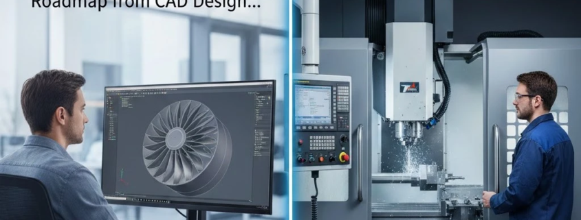 Comprehensive Roadmap from CAD Design to 5-Axis CAM