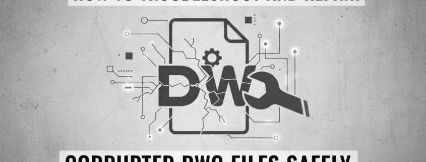 Troubleshoot And Repair Corrupted DWG Files