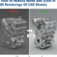 Noise and Grain in 3D Renderings Of CAD Models