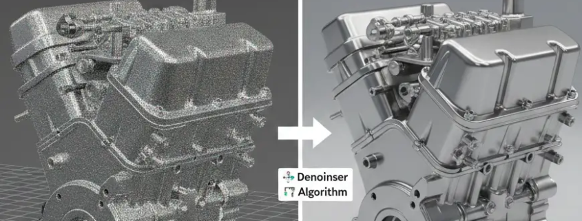 Noise and Grain in 3D Renderings Of CAD Models