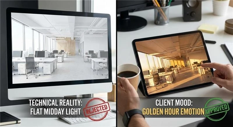 The Lighting Lie: Mood vs. Reality