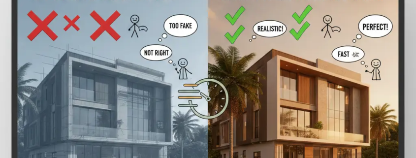 Why Clients Reject 3D Renders