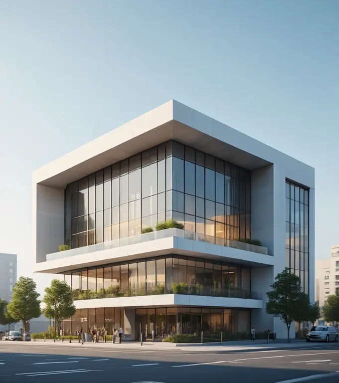 Architectural Rendering.