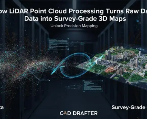 LiDar points cloud processing data