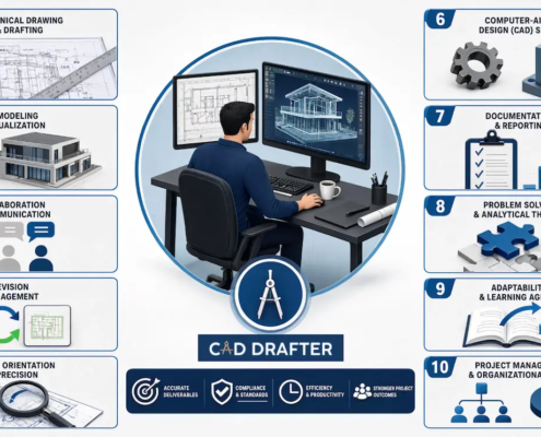 10 Skills That Make CAD Drafters Irreplaceable