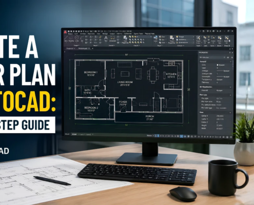 How To Create A Floor Plan In AutoCAD