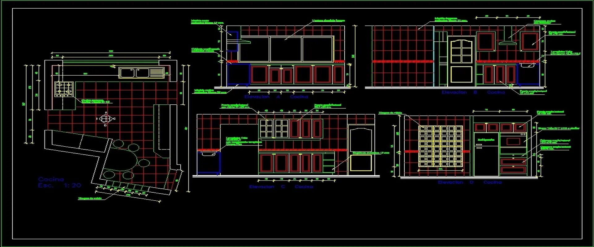 CAD structural layouts
