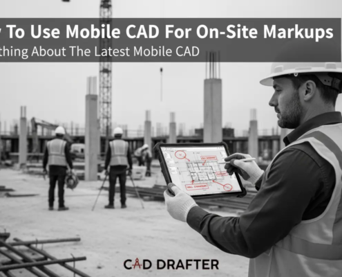 Use Mobile CAD For On-Site Markups