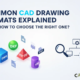 Common CAD Drawing Formats