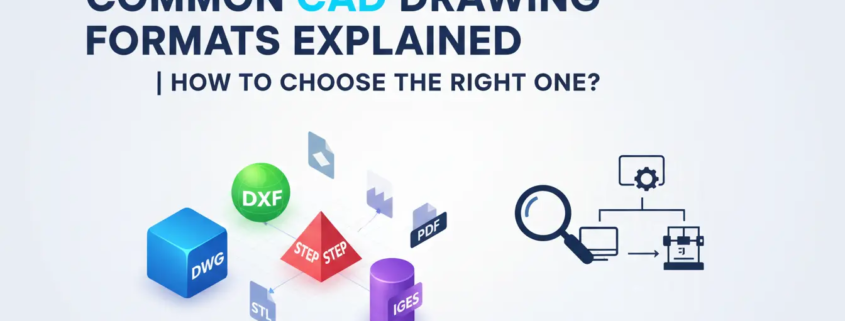 Common CAD Drawing Formats