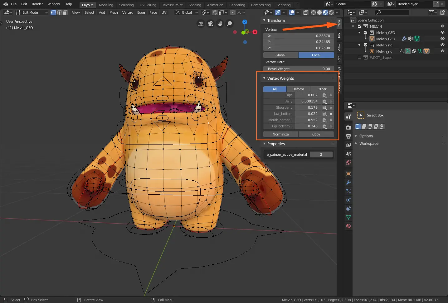 UV Proportions