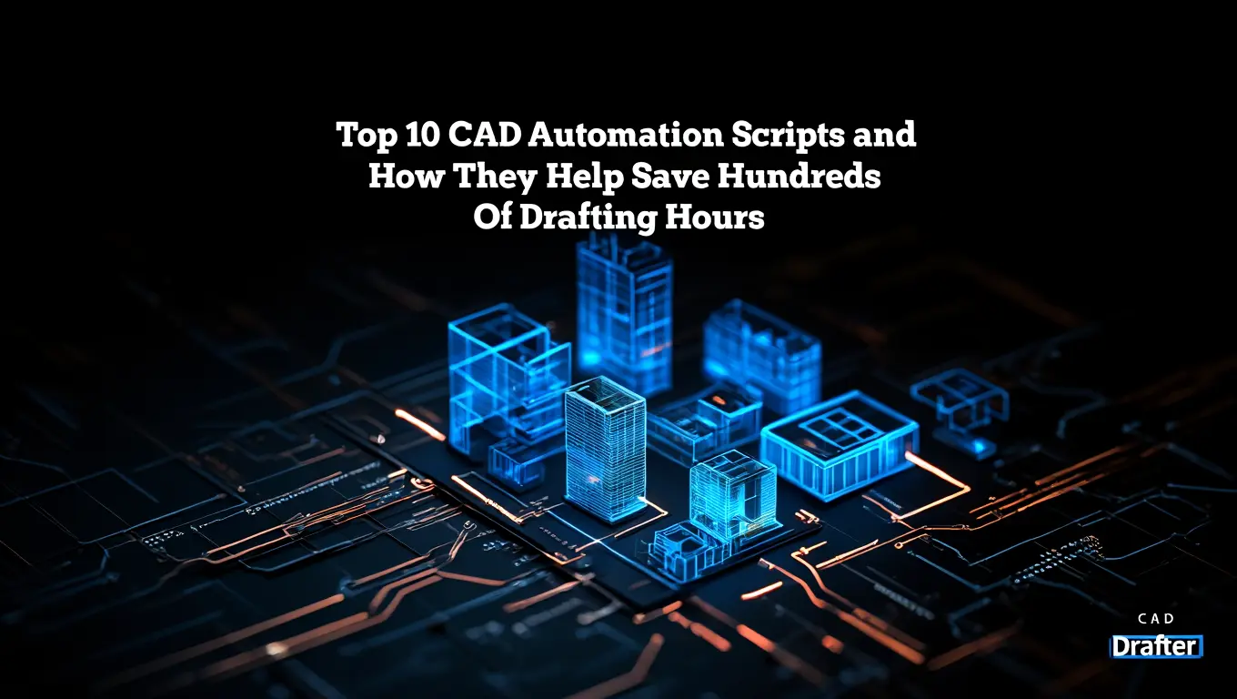 10 CAD Automation Scripts To Optimize Drafting Workflow