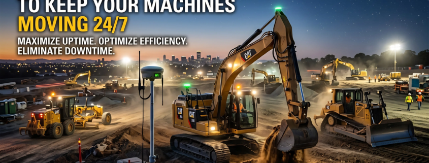 GNSS site control to manage machine movement in construction
