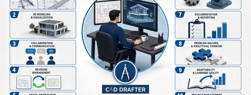 10 Skills That Make CAD Drafters Irreplaceable