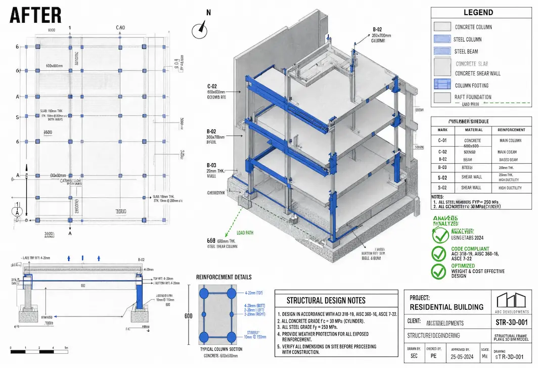 Structural Engineers CAD_BIM - After