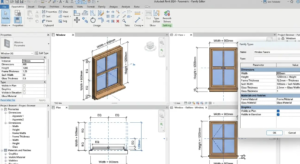 parametric Revit family creation