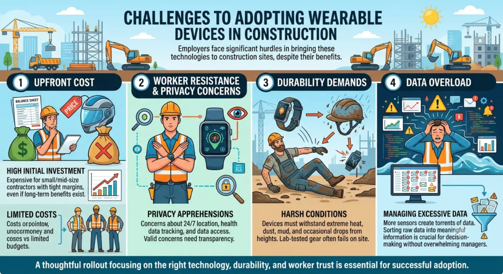 Challenges to Adopt These Wearable Devices