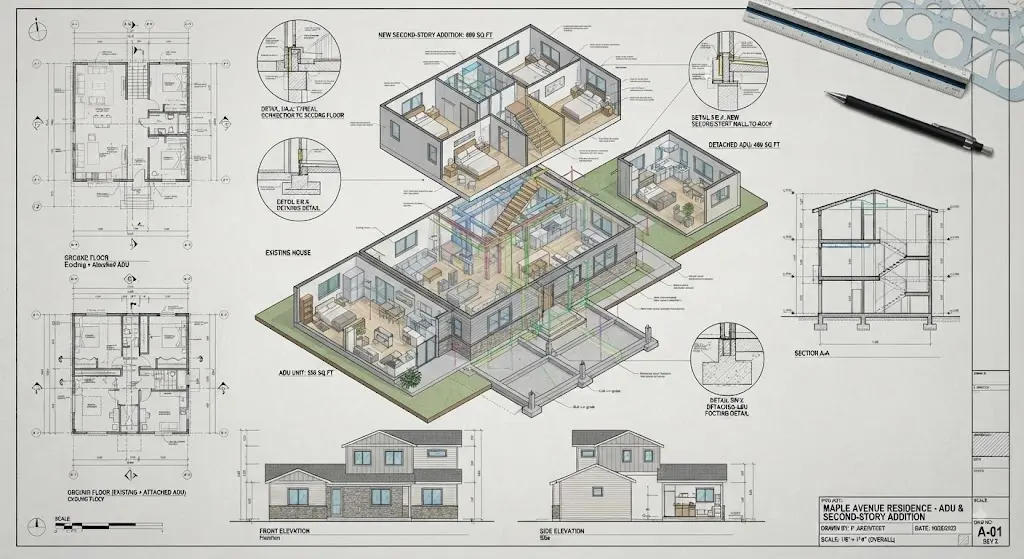 ADU & Second-Story Additions Residential