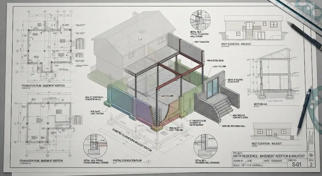 Basement Addition & Walkout