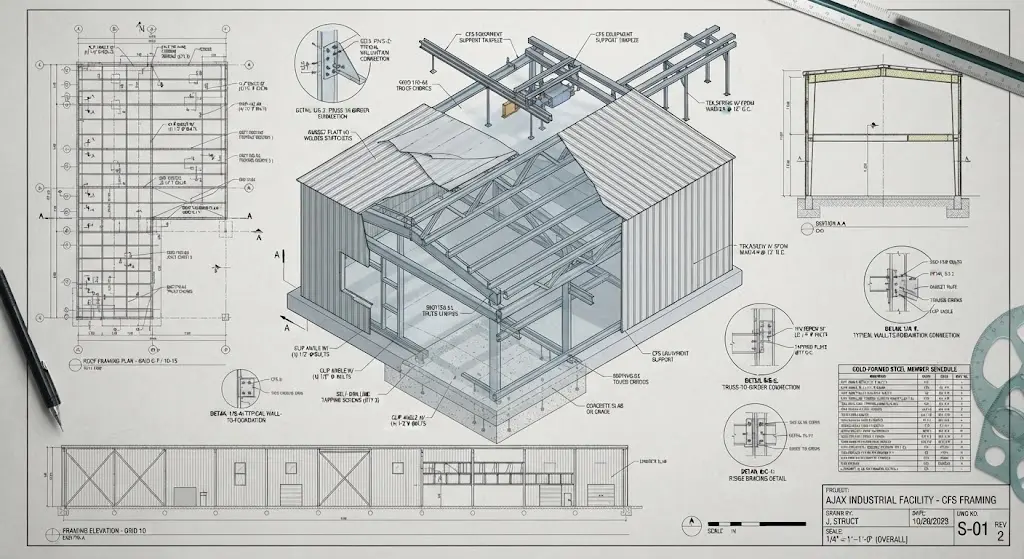 Cold-Formed Steel Industrial Framing
