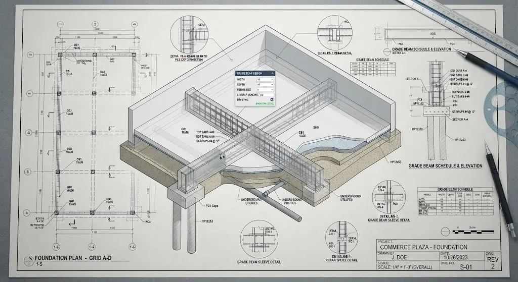 Grade Beam Layout