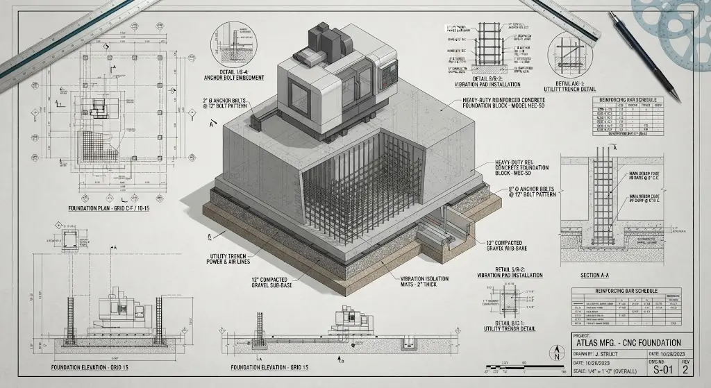 Heavy Equipment Foundation