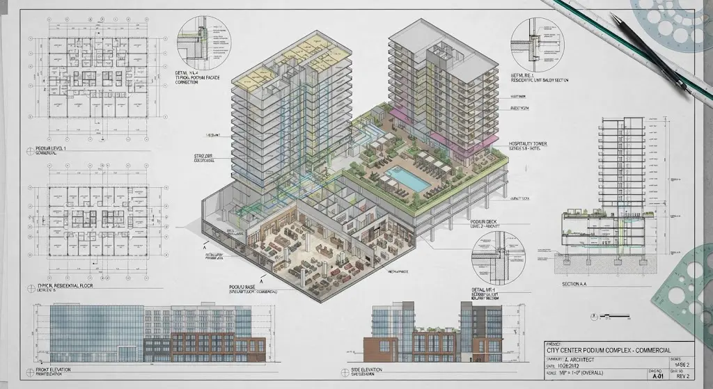 Hospitality & Multi-Family Podium