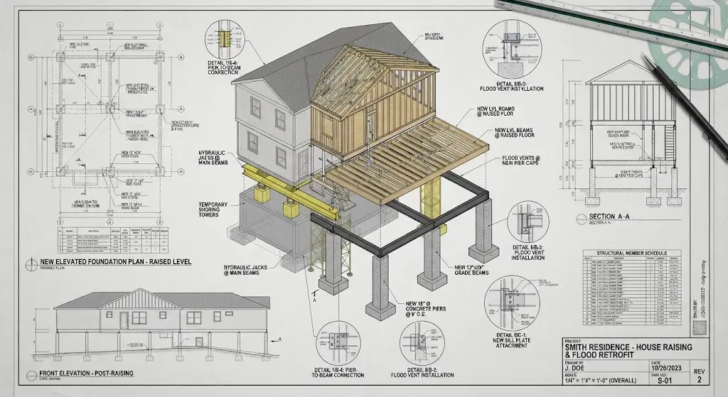 House Raising & Flood Retrofit