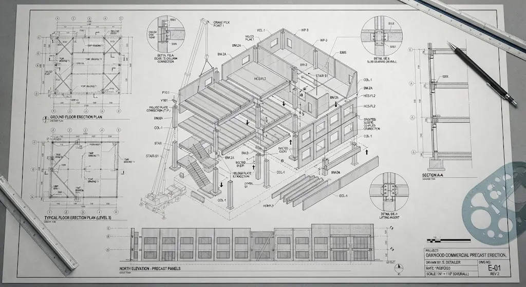 Precast Erection Drawings