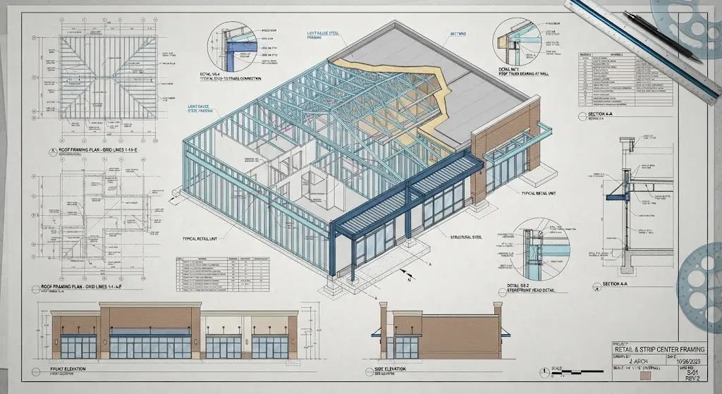 Retail & Strip Center Framing