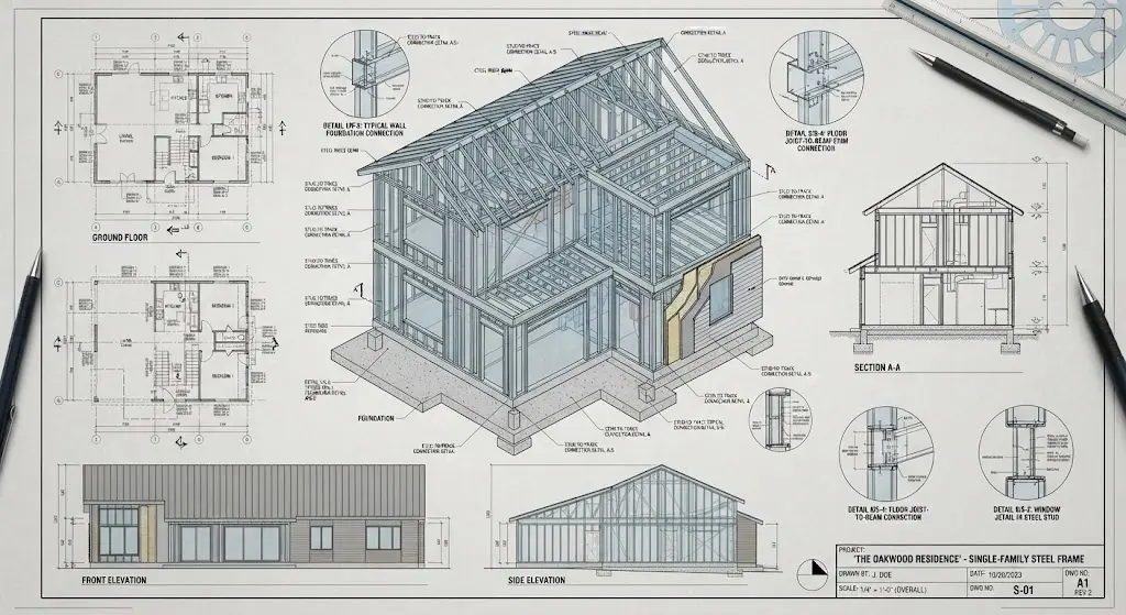 Single-Family Steel Frame