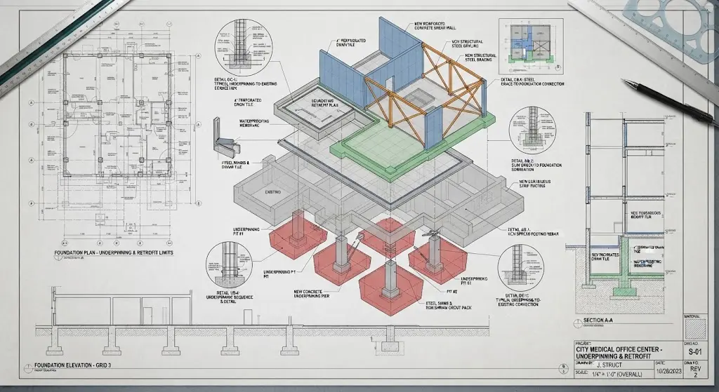 Underpinning & Retrofit Plan