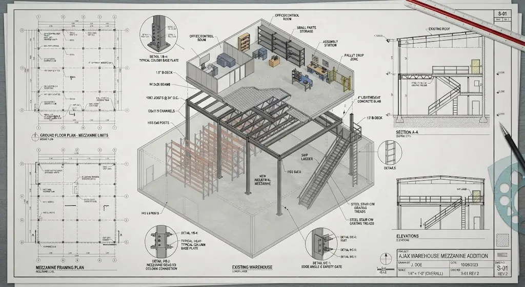 Warehouse Mezzanine Industrial