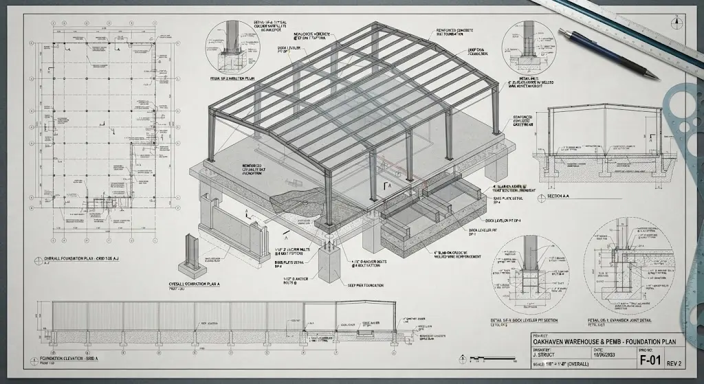 Warehouse & PEMB Foundation