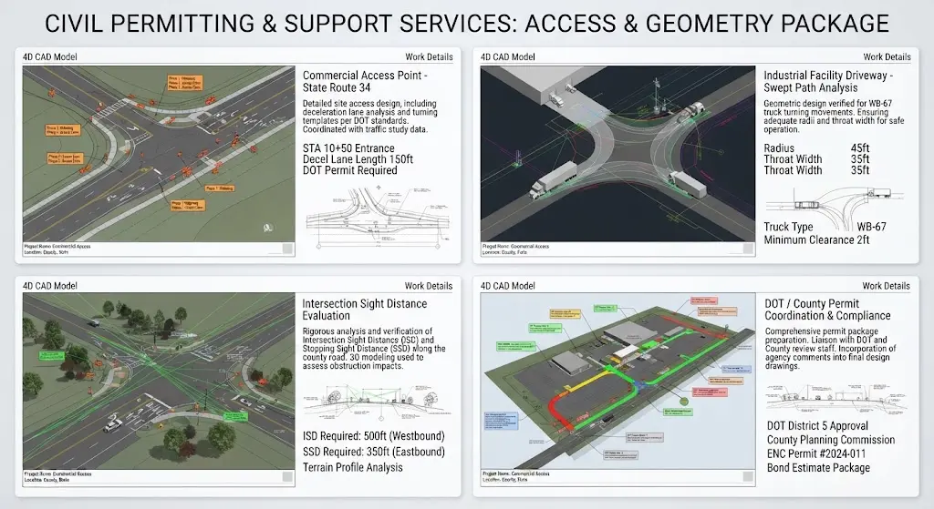 Access Permit Drawings CAD