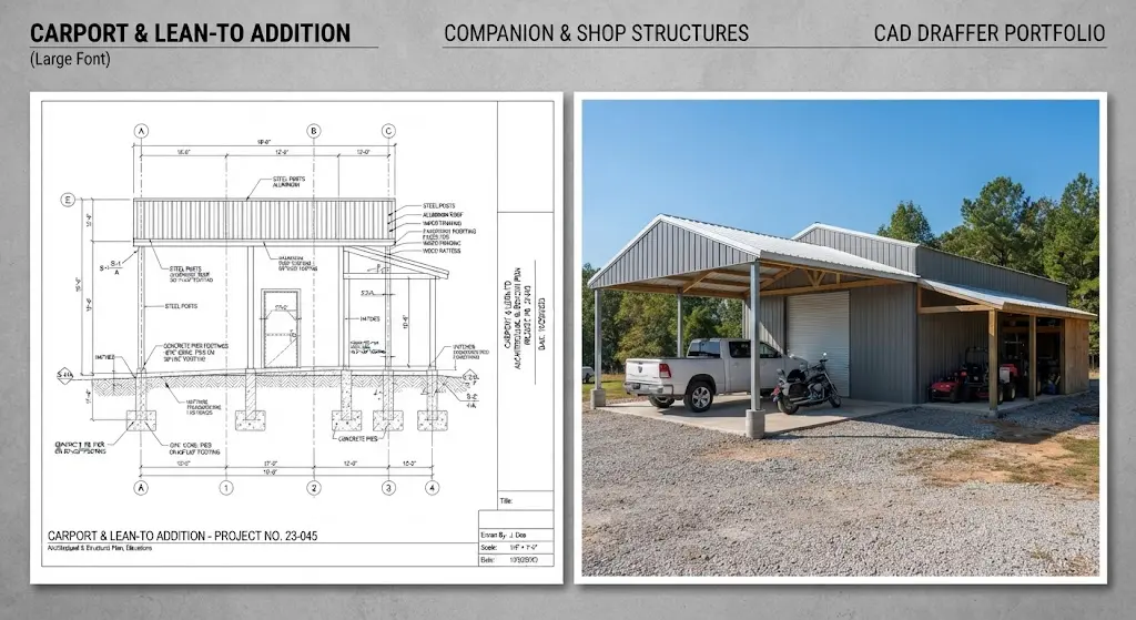 Carport & Lean-To Addition