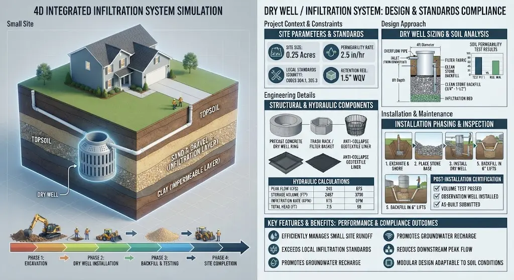 Dry Well OR Infiltration System