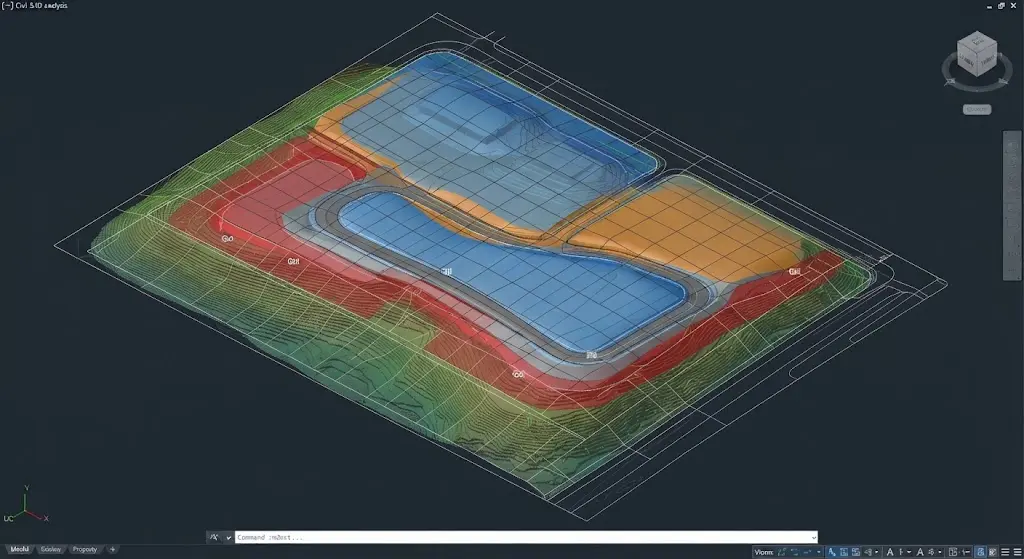 Earthwork Cut & Fill Report