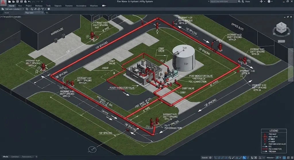 Fire Water & Hydrant System