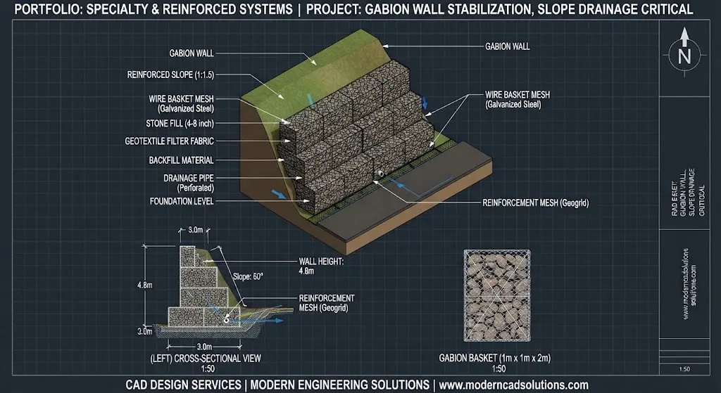 Gabion Wall