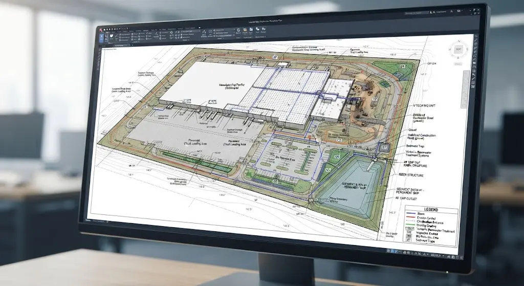 Industrial Site Construction