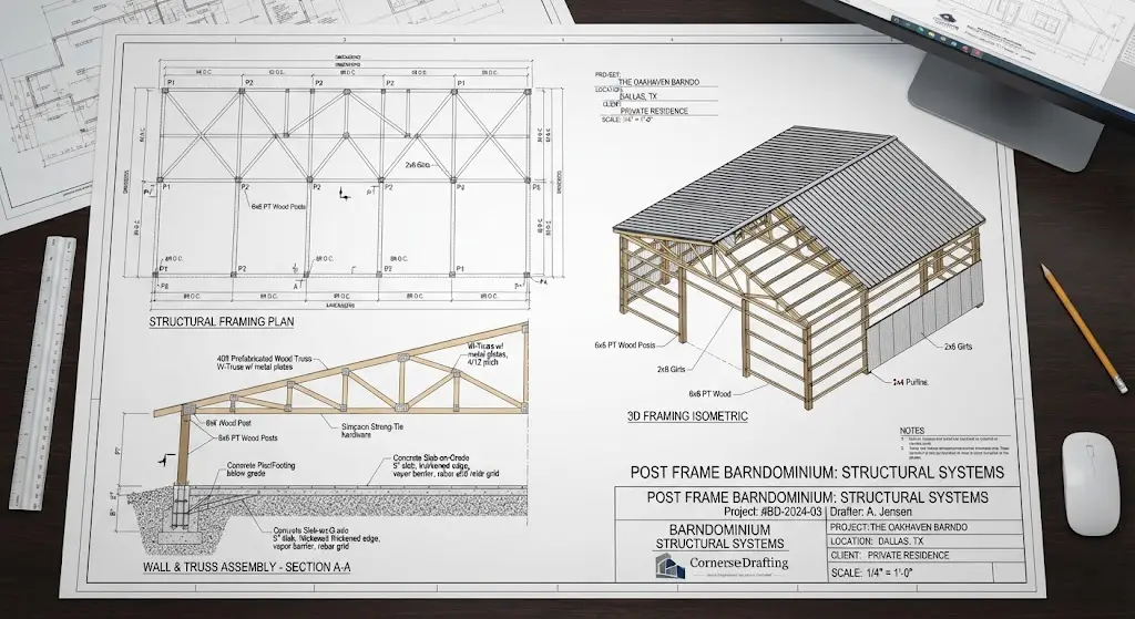 Post Frame Barndominium