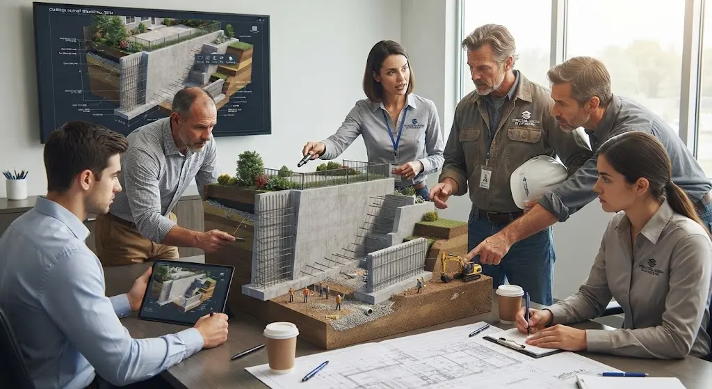 Retaining Wall Structure Services Retaining Wall Structure Services