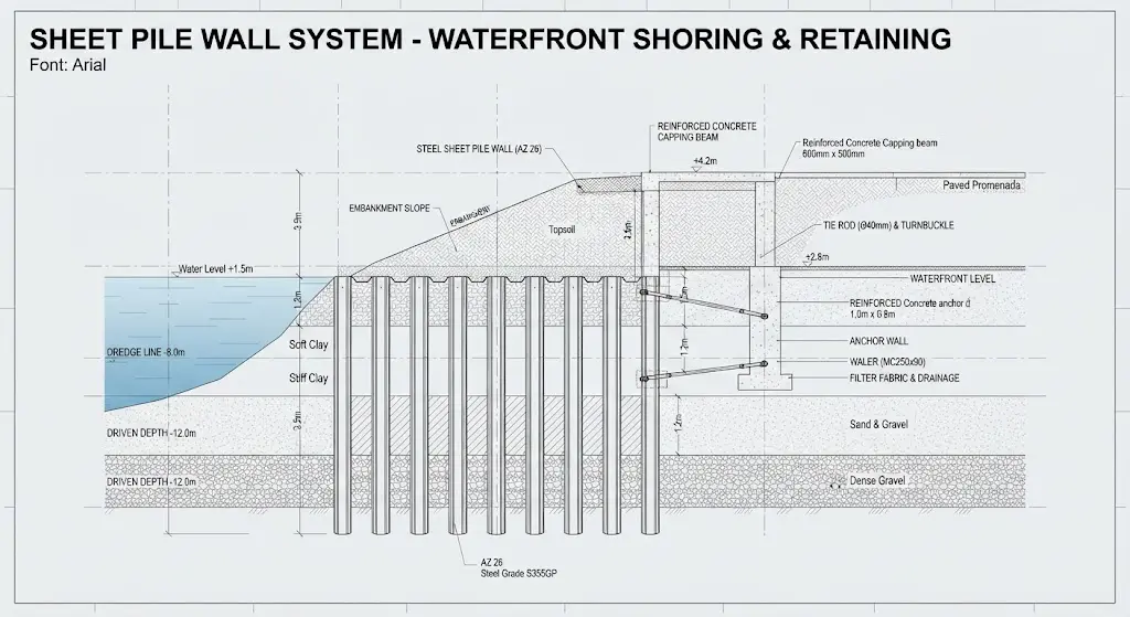 Sheet Pile Wall